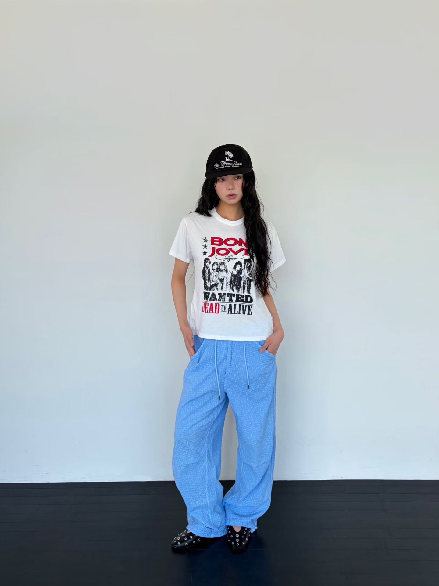 Lace紋軍褲
