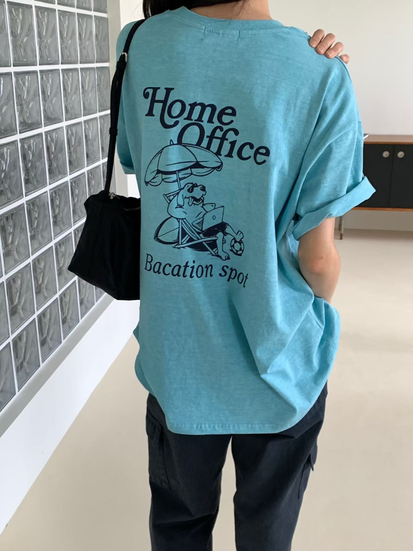 “Home Office”長Tee