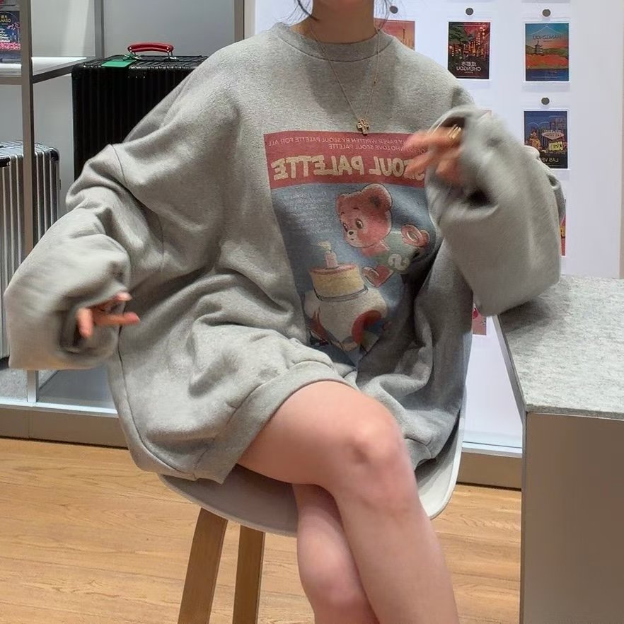 Bear Bear / Cake長衛衣