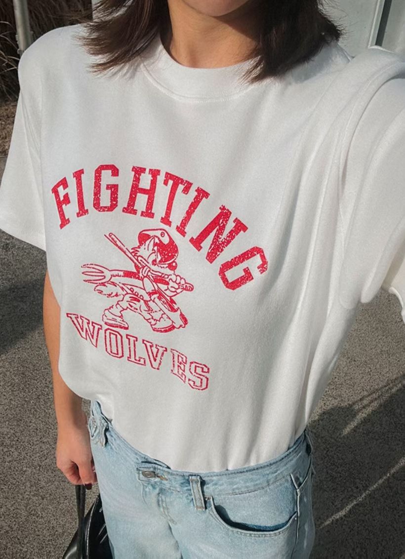 “FIGHTING”短袖Tee