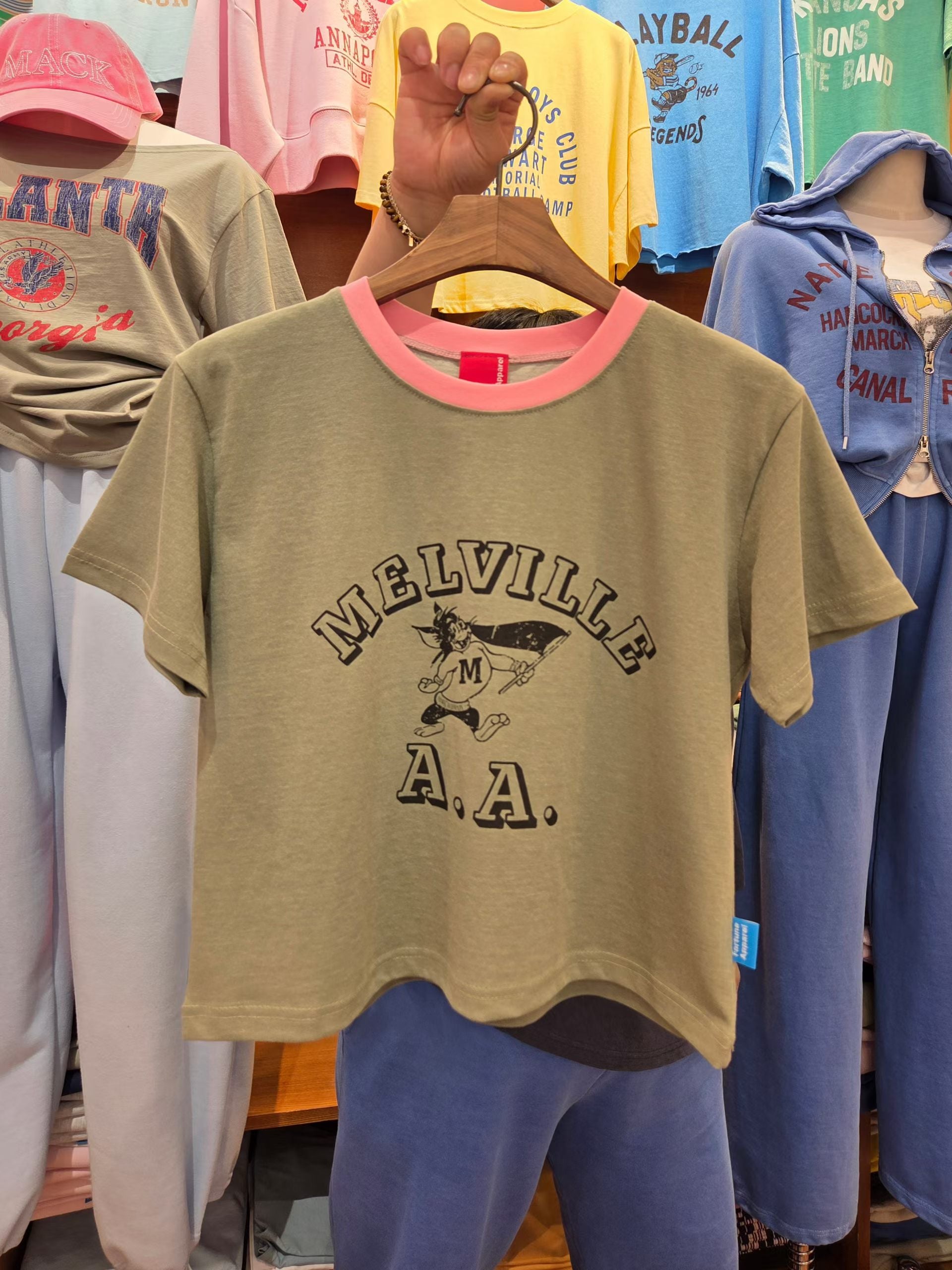 MELVILLE 老鼠仔短Tee