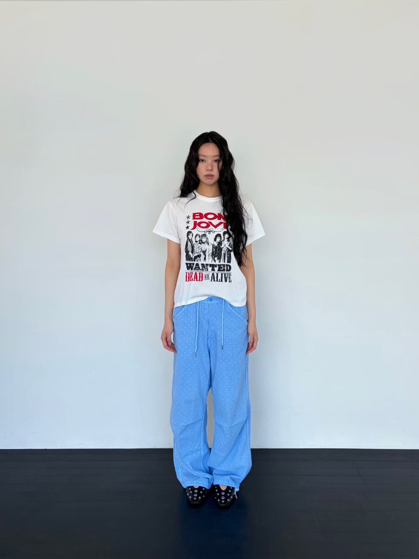Lace紋軍褲