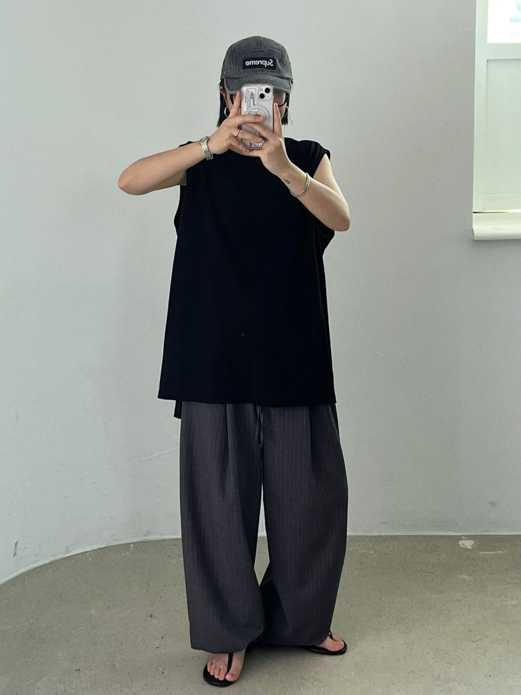 露背長背心