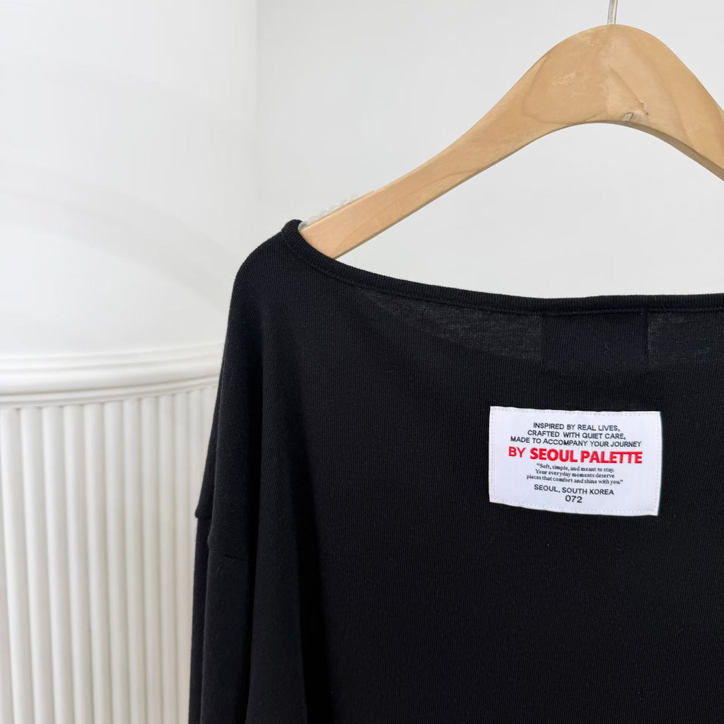 綁頸吊帶短Tee set