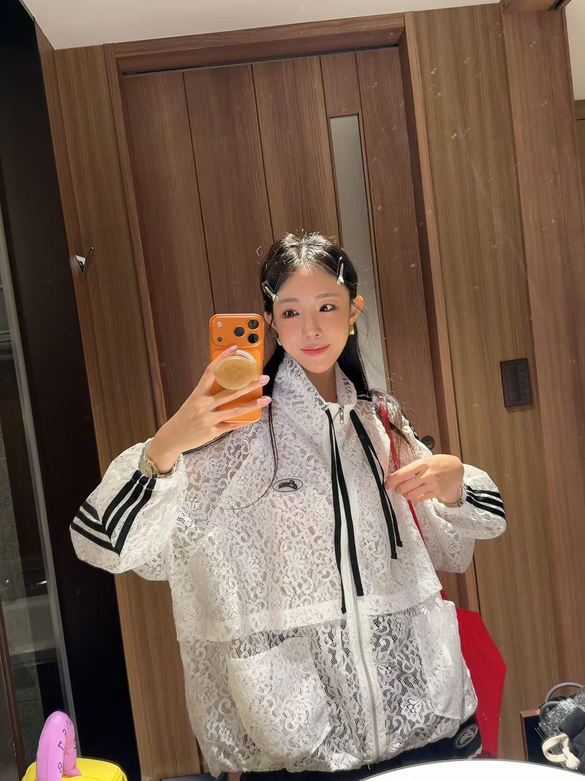 Lace拉鍊外套