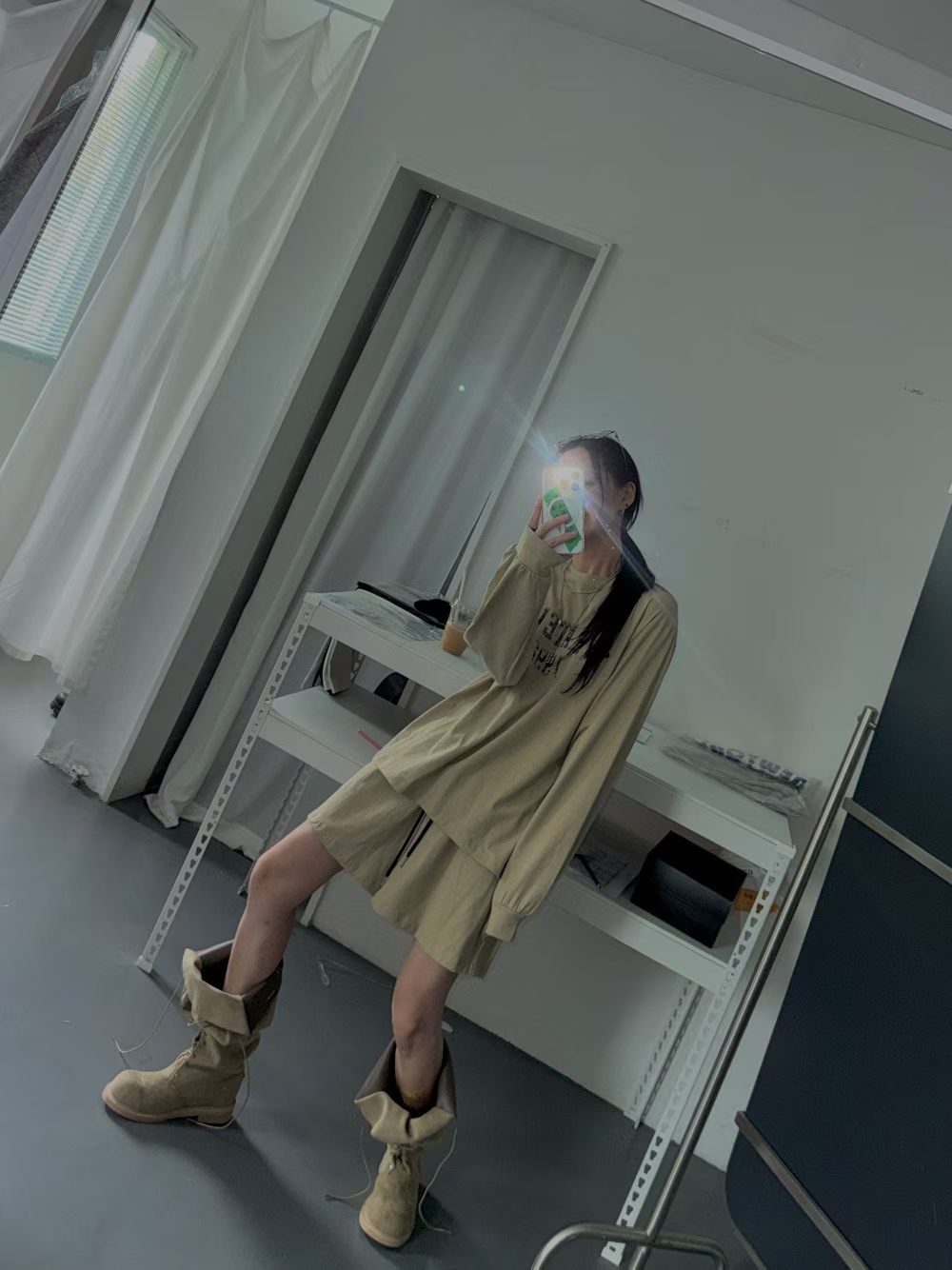 WHATEVER”布短褲 (set裝可另WHATEVER”長袖Tee)