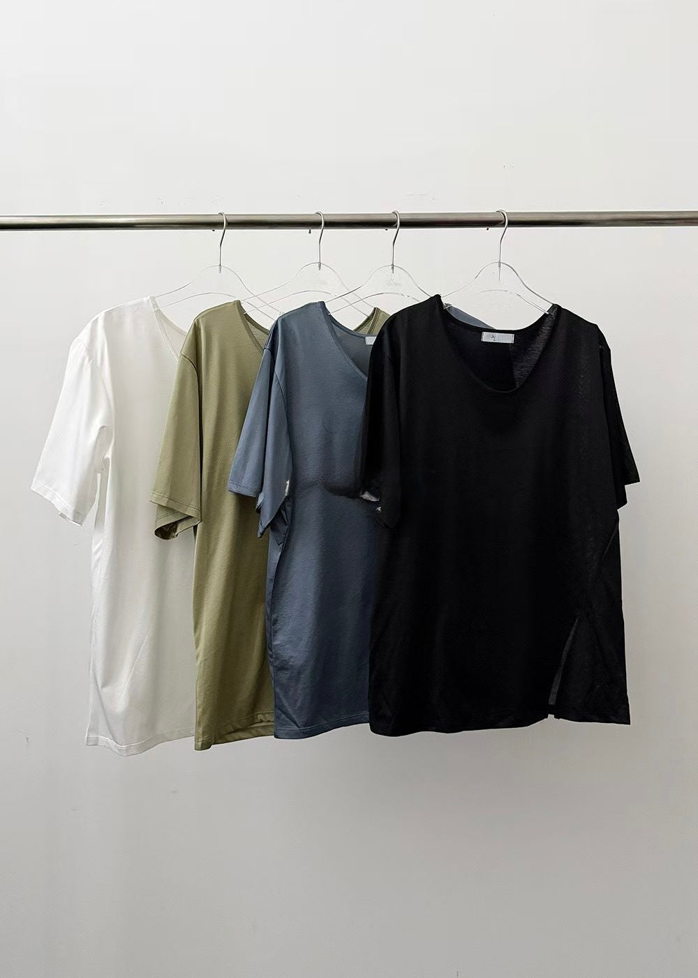 絲質淨色Tee