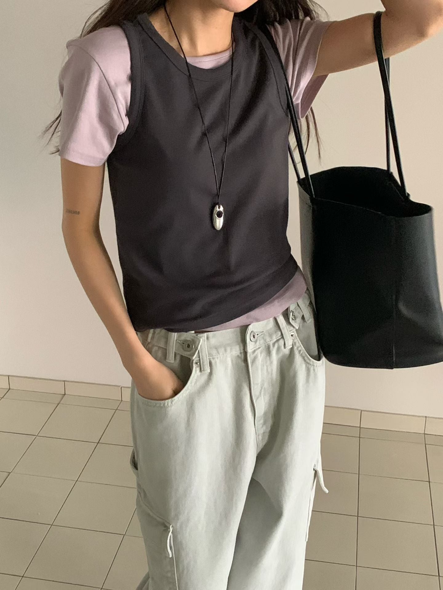 純棉背心