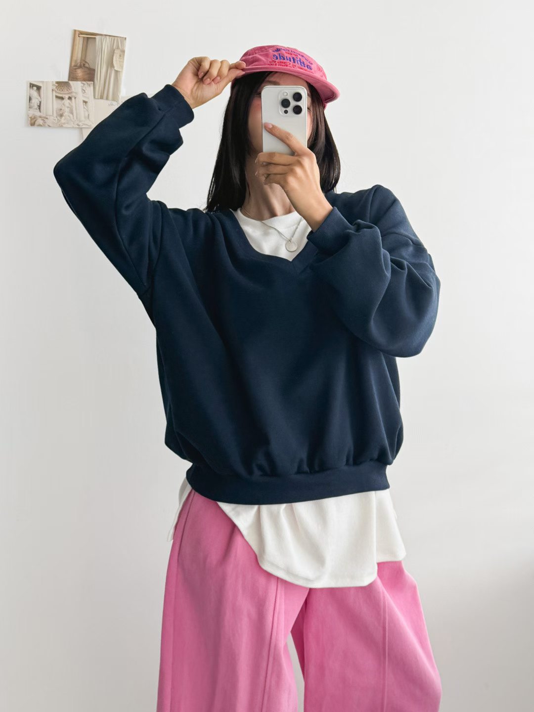 V領束腳Tee