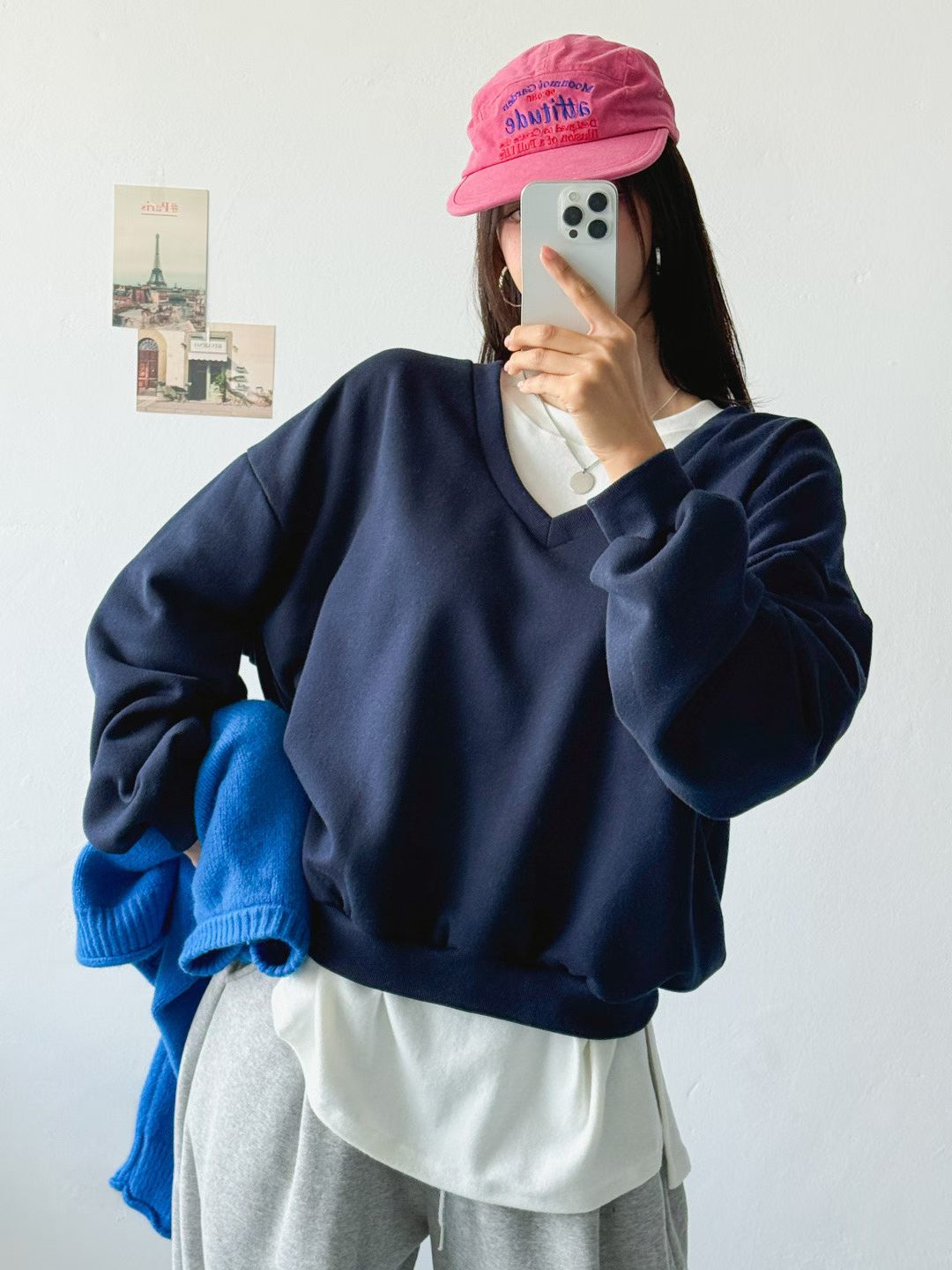 V領束腳Tee