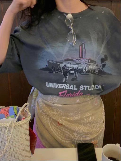 “UNIVERSAL STUDIO”洗水Tee