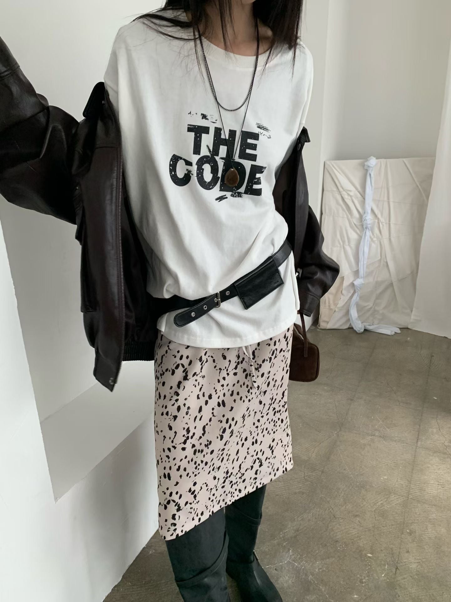 “The Code”長Tee
