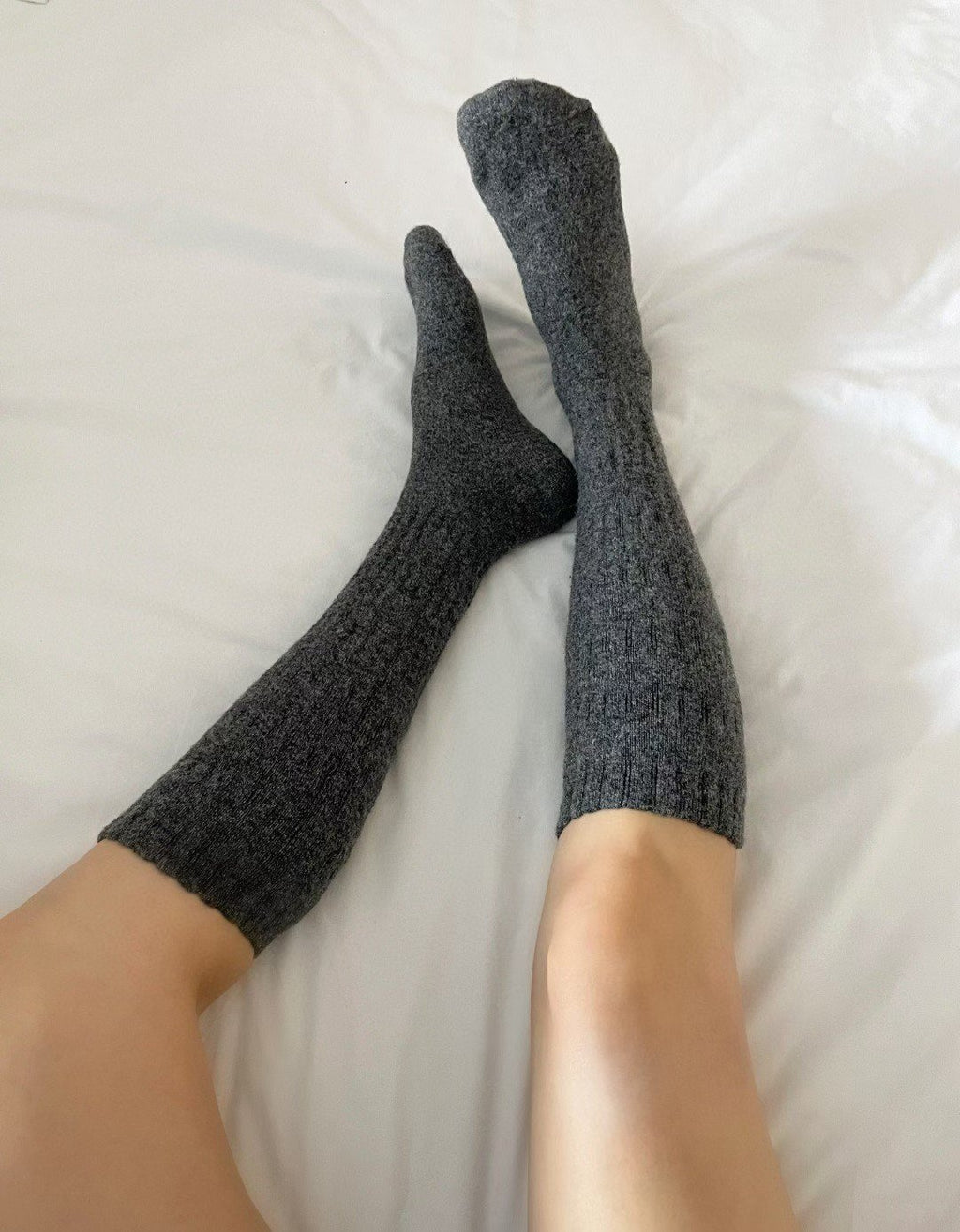 羊毛羊絨泡泡長襪($150/ 2對)