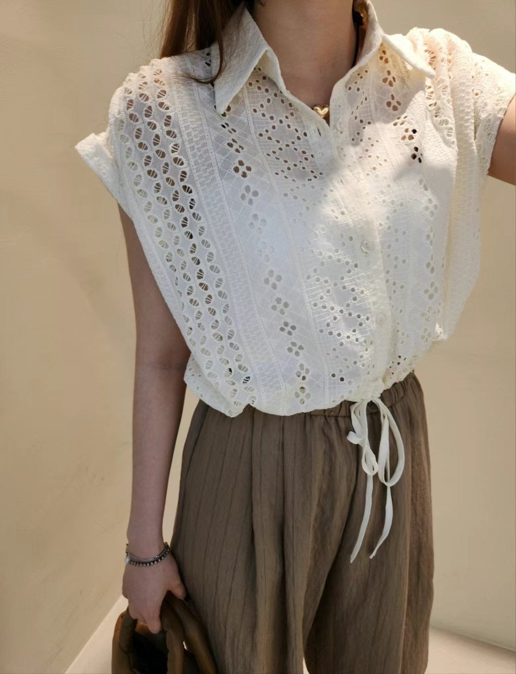 Lace t-shirt