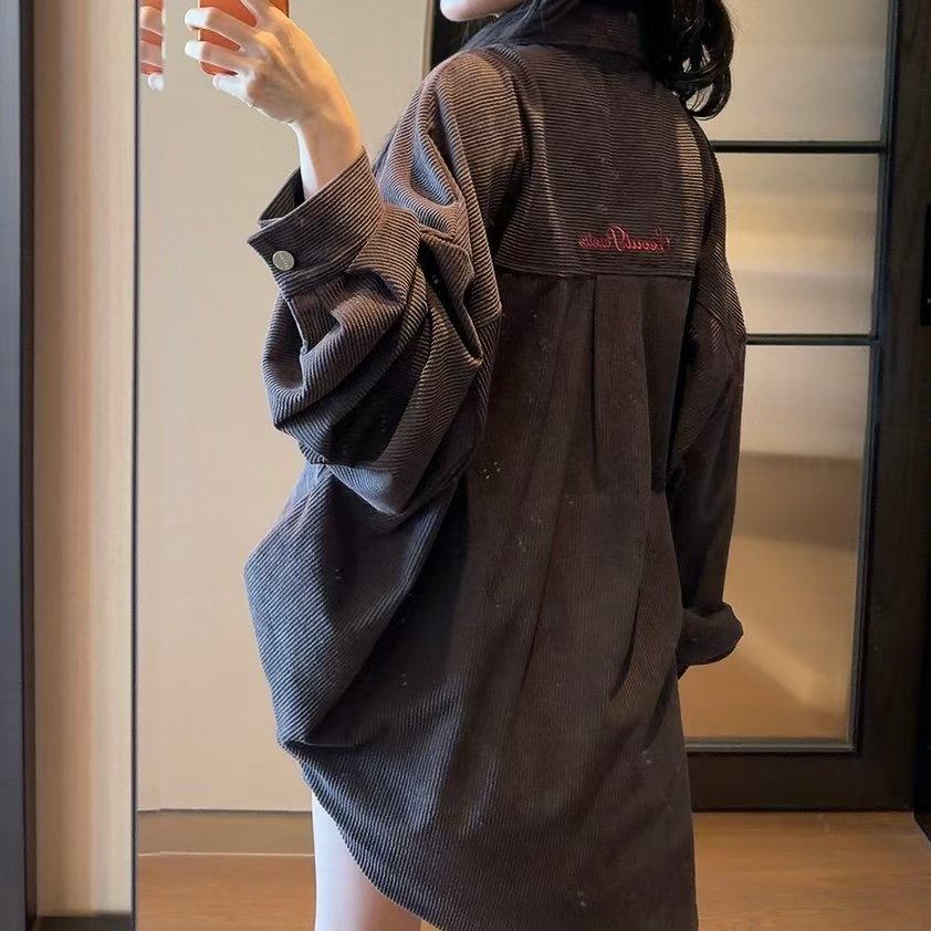 兩袋燈芯絨恤衫(set裝可另購燈芯絨短裙褲)