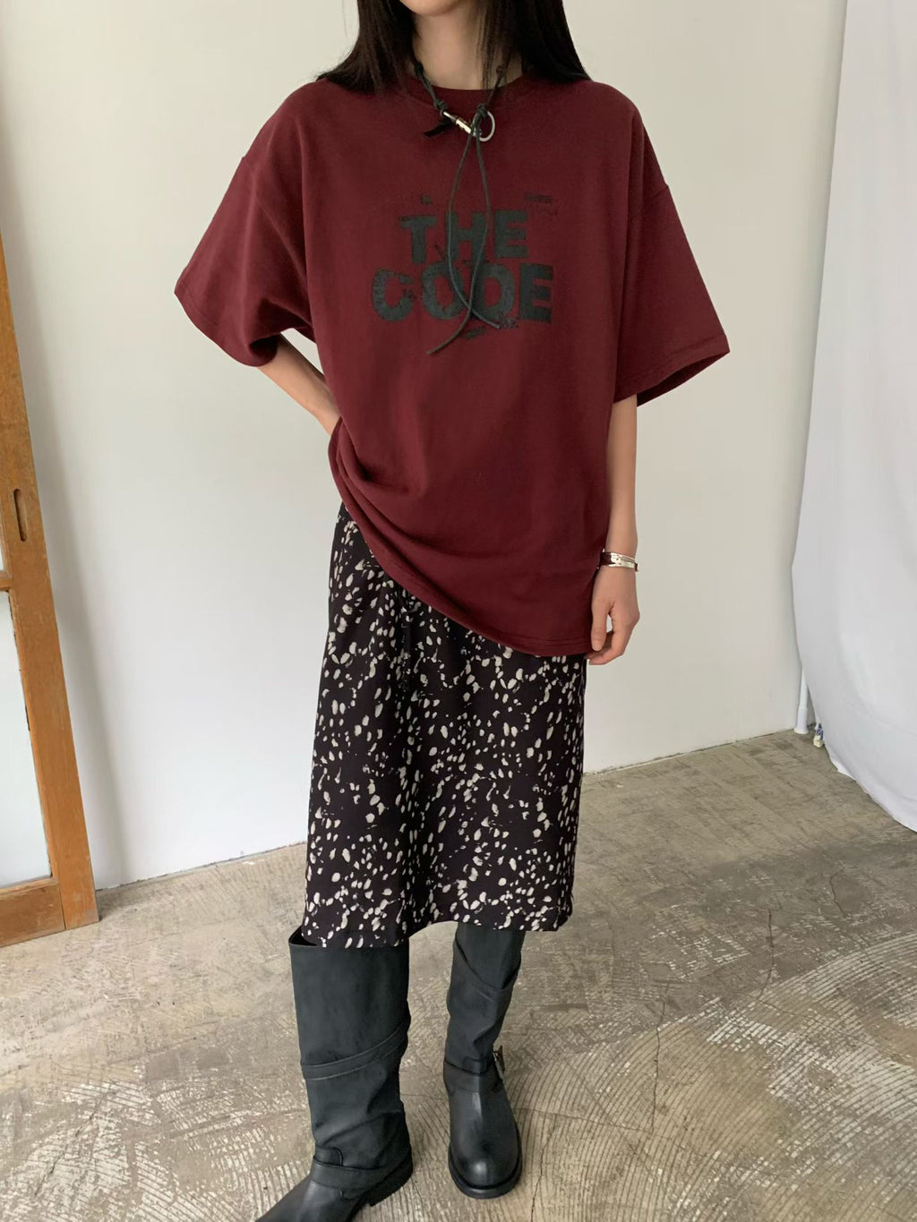 “The Code”長Tee