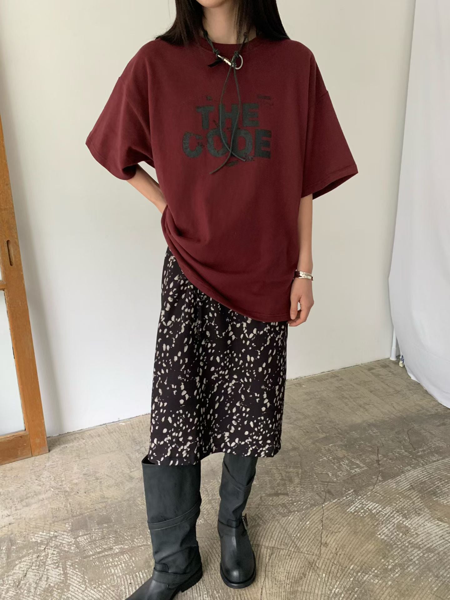 “The Code”長Tee