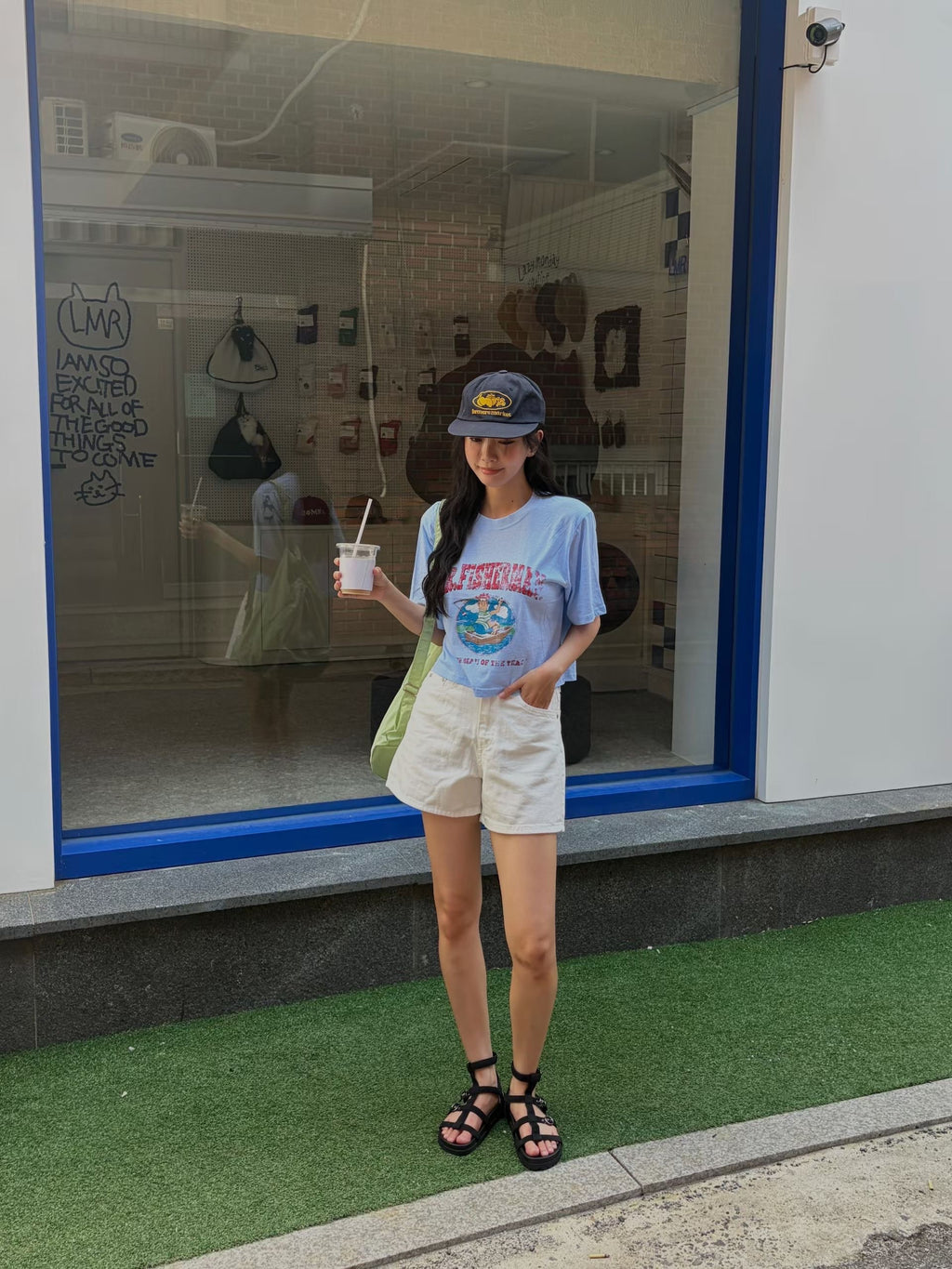 ”MR.FISHERMAN“短Tee