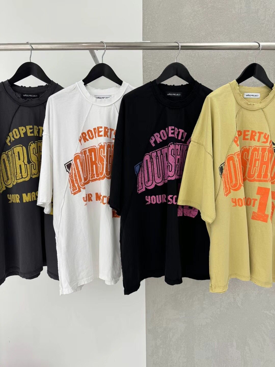 Patchwork English text length Tee