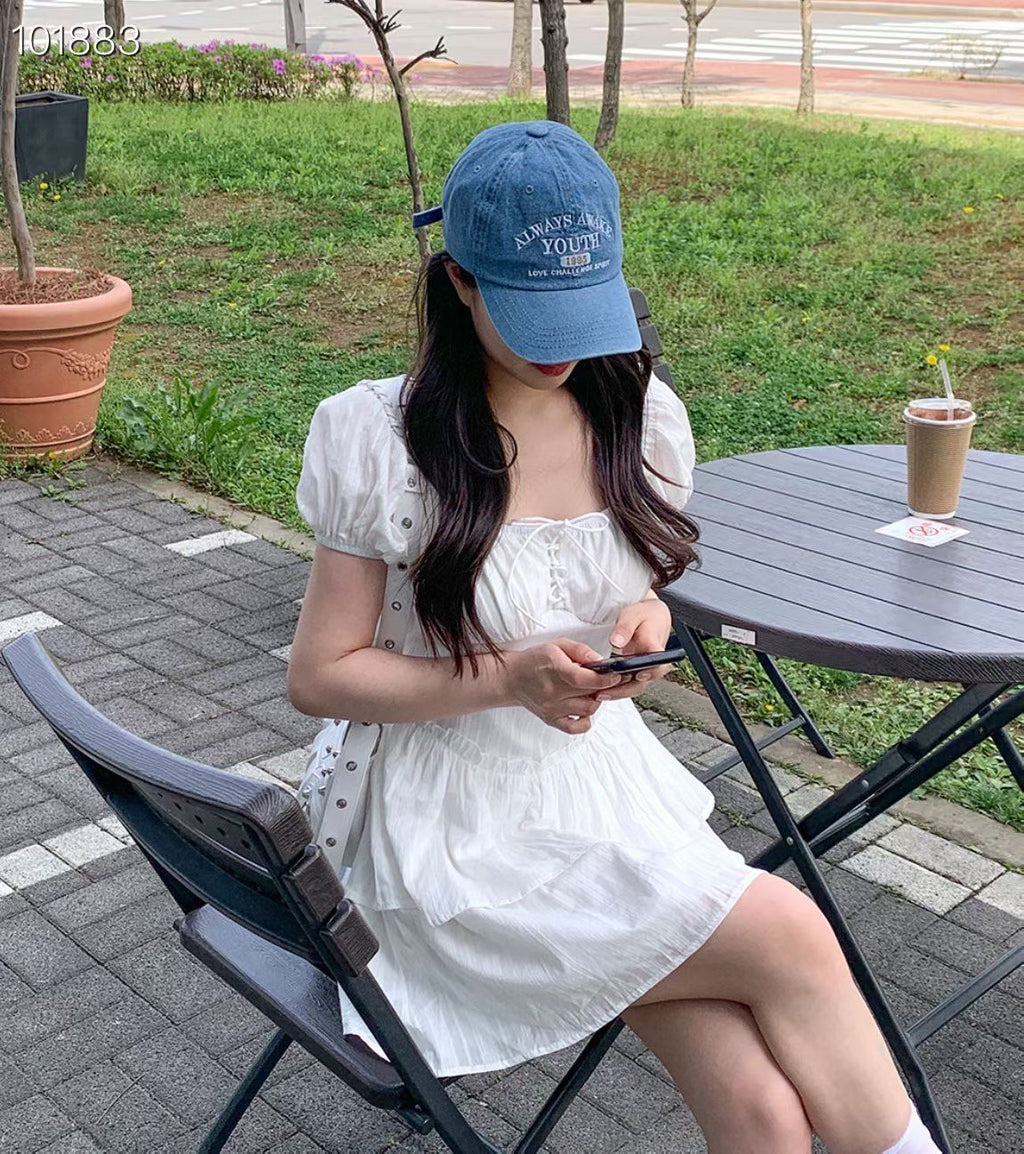 洗水牛仔cap