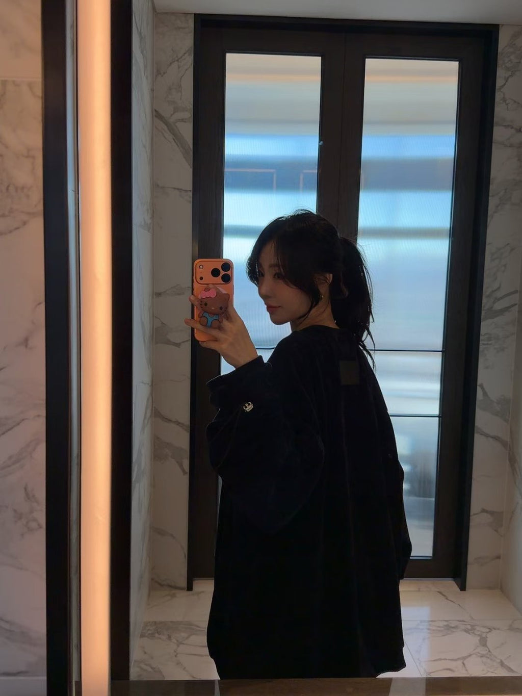 “Palette”索袖長絨Tee