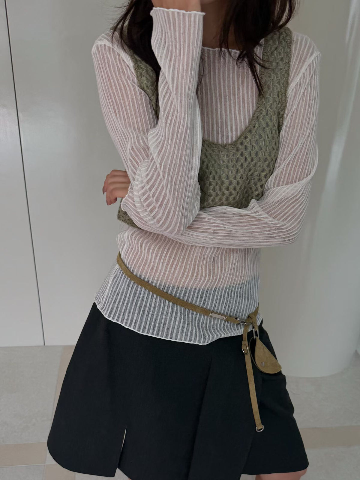 網網短背心