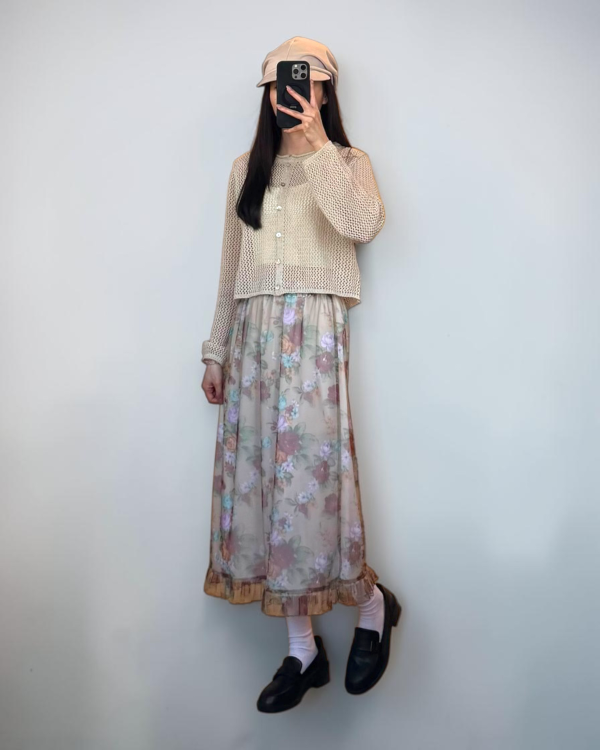 “Off Work”網網外套
