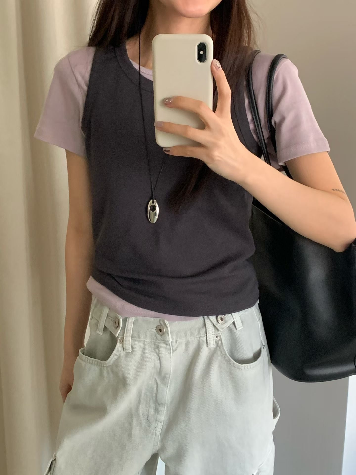 純棉背心