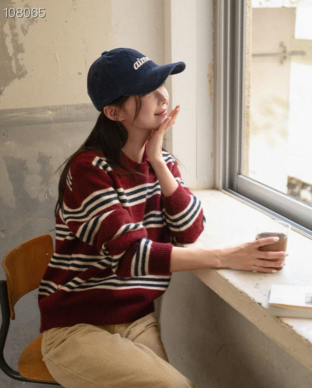 ‘Amie’燈芯絨cap