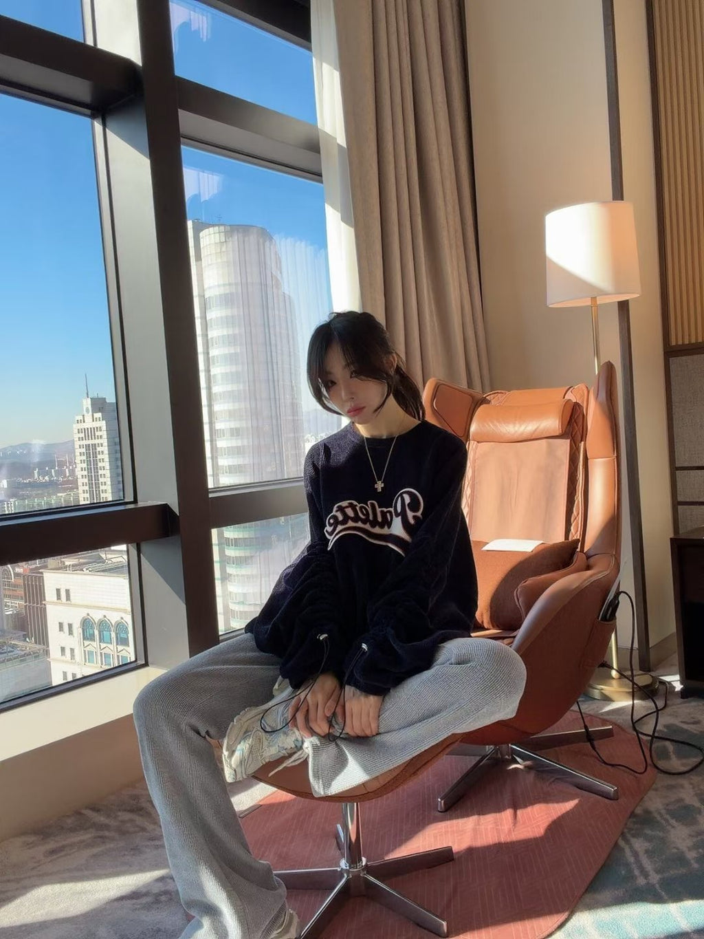 “Palette”索袖長絨Tee