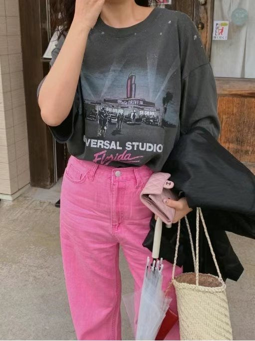 “UNIVERSAL STUDIO”洗水Tee