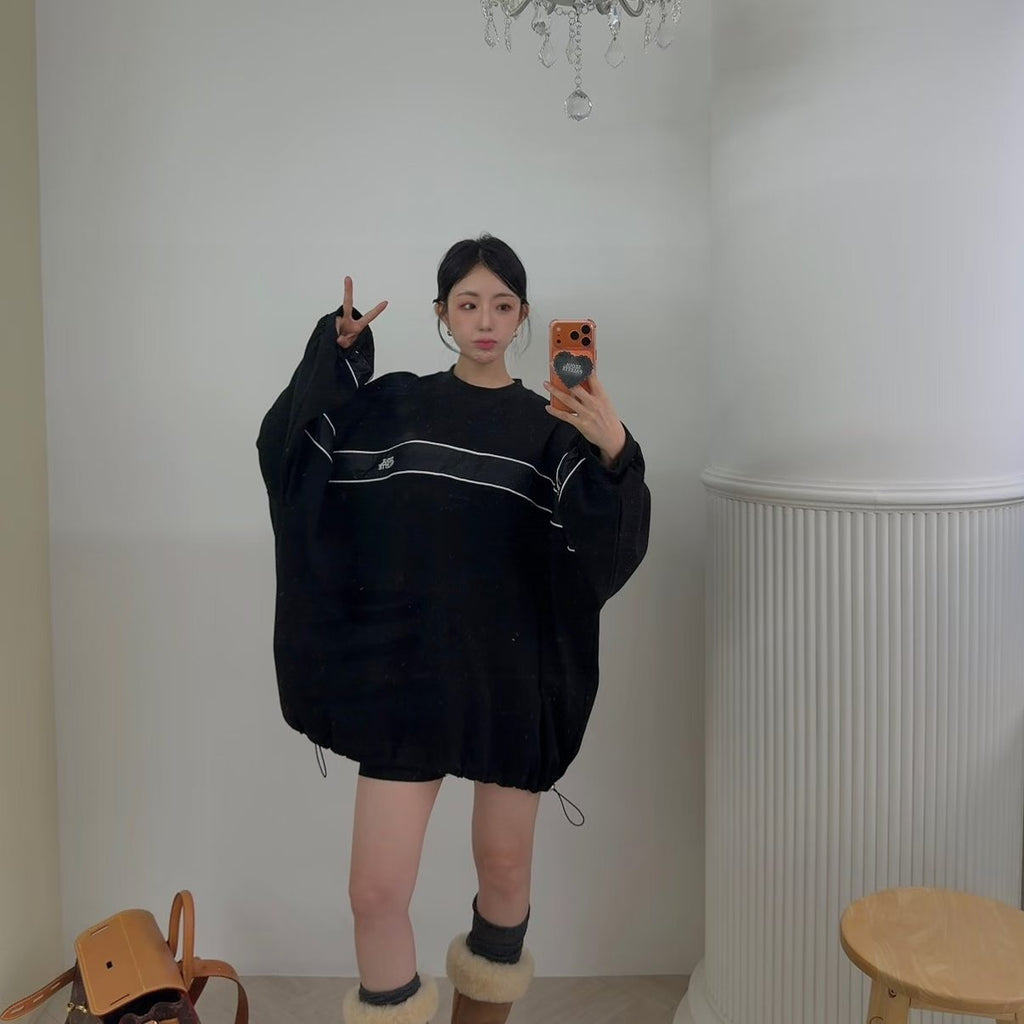 拼色長Tee