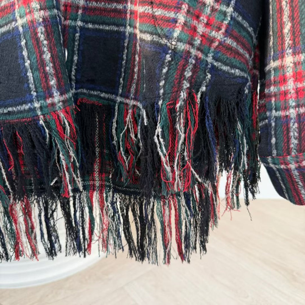 格仔有帽須須腳斗篷