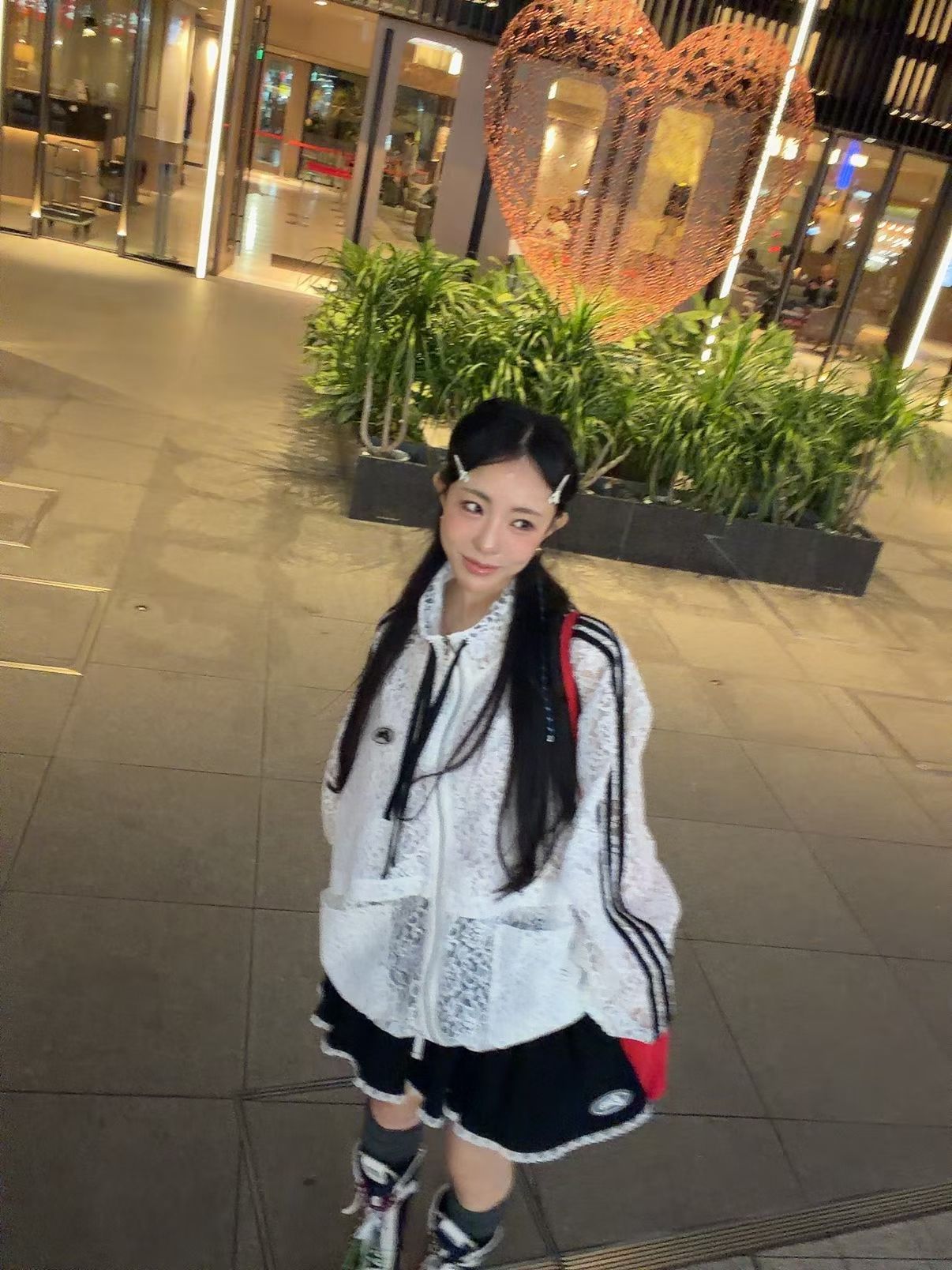 Lace拉鍊外套