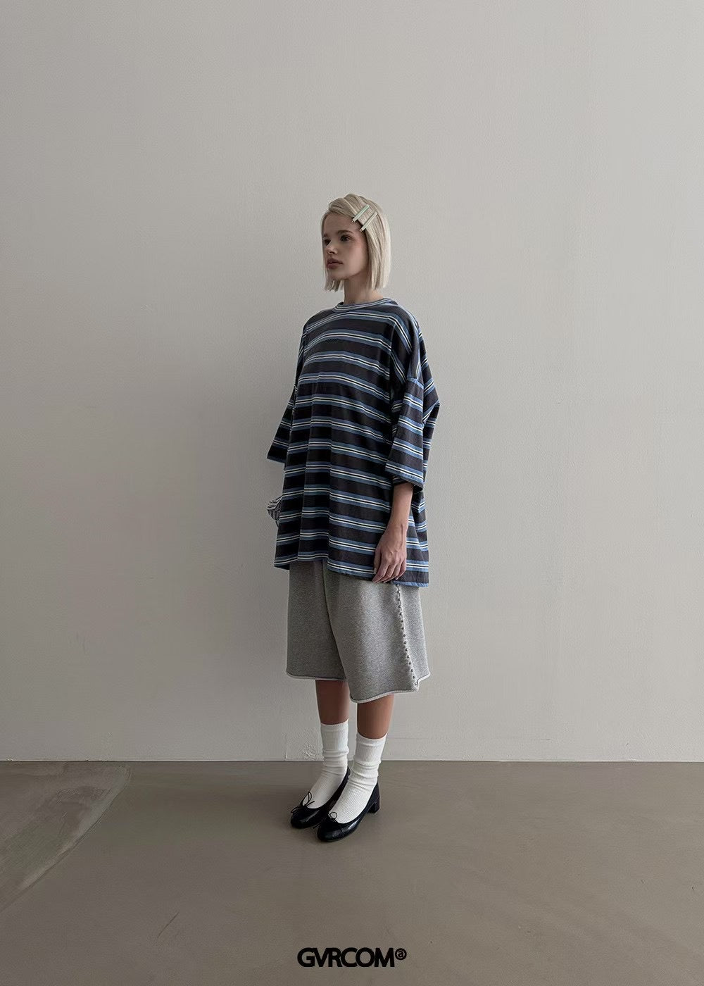橫間長Tee