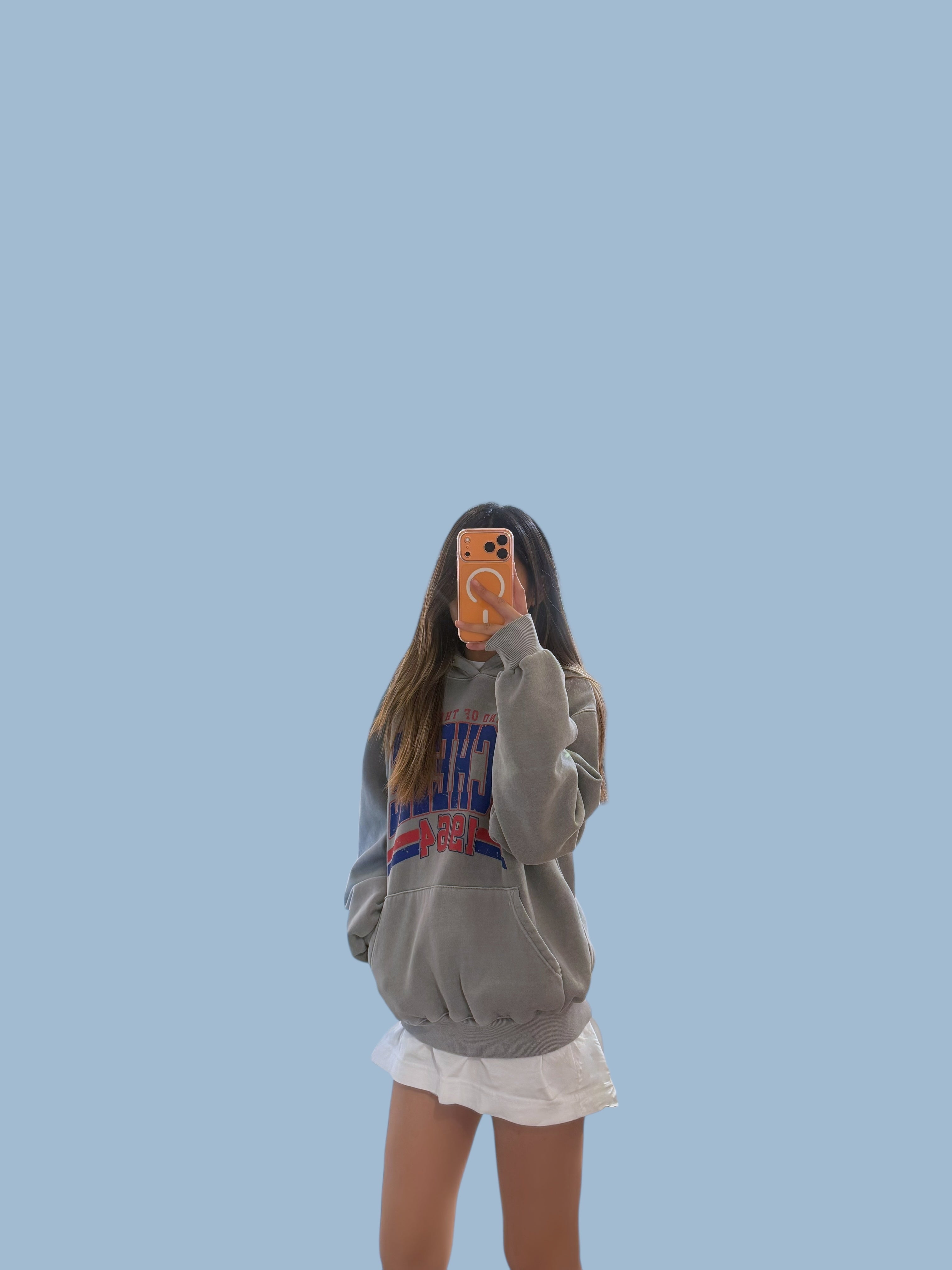 “MICHELLE”有帽洗水衛衣