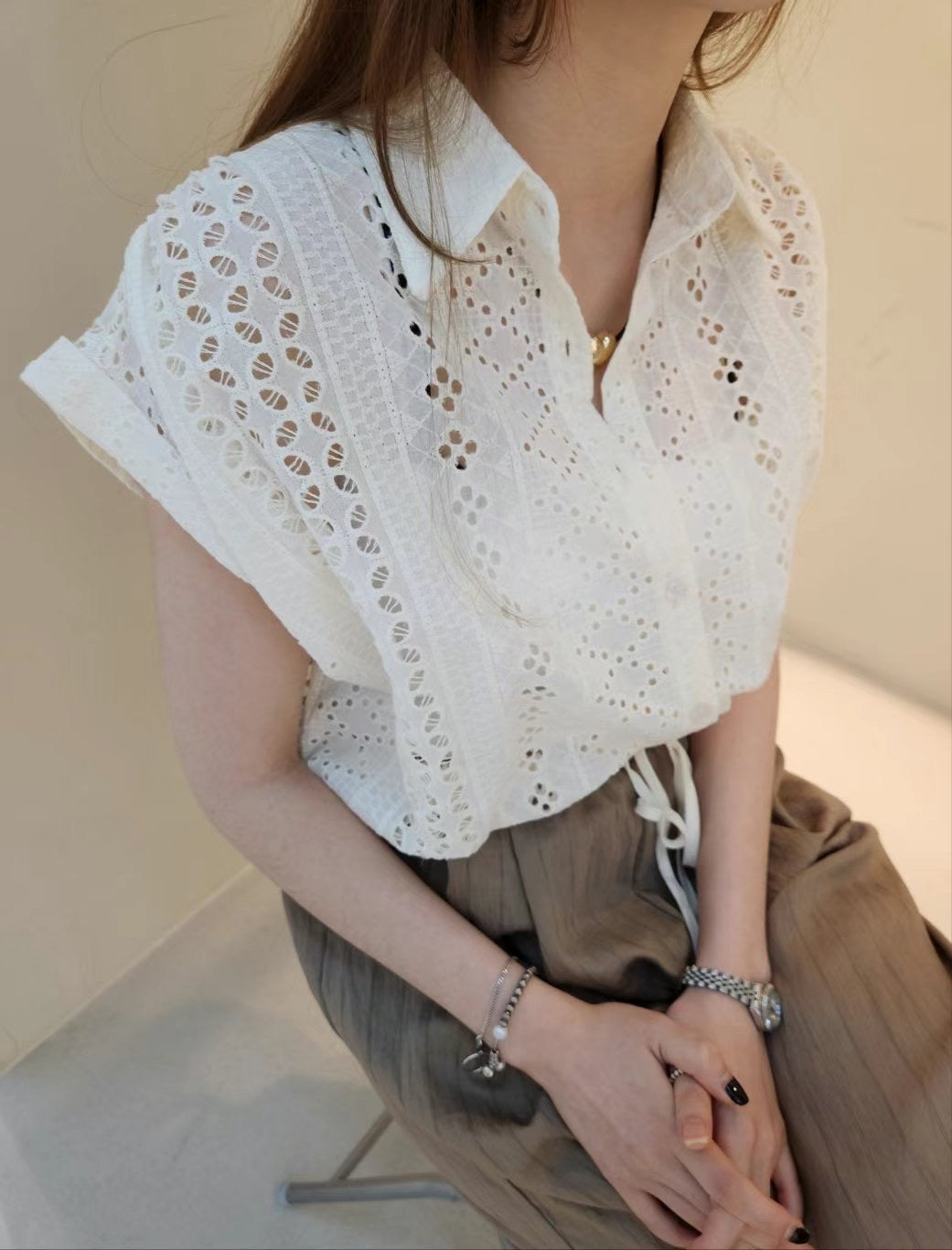 Lace t-shirt