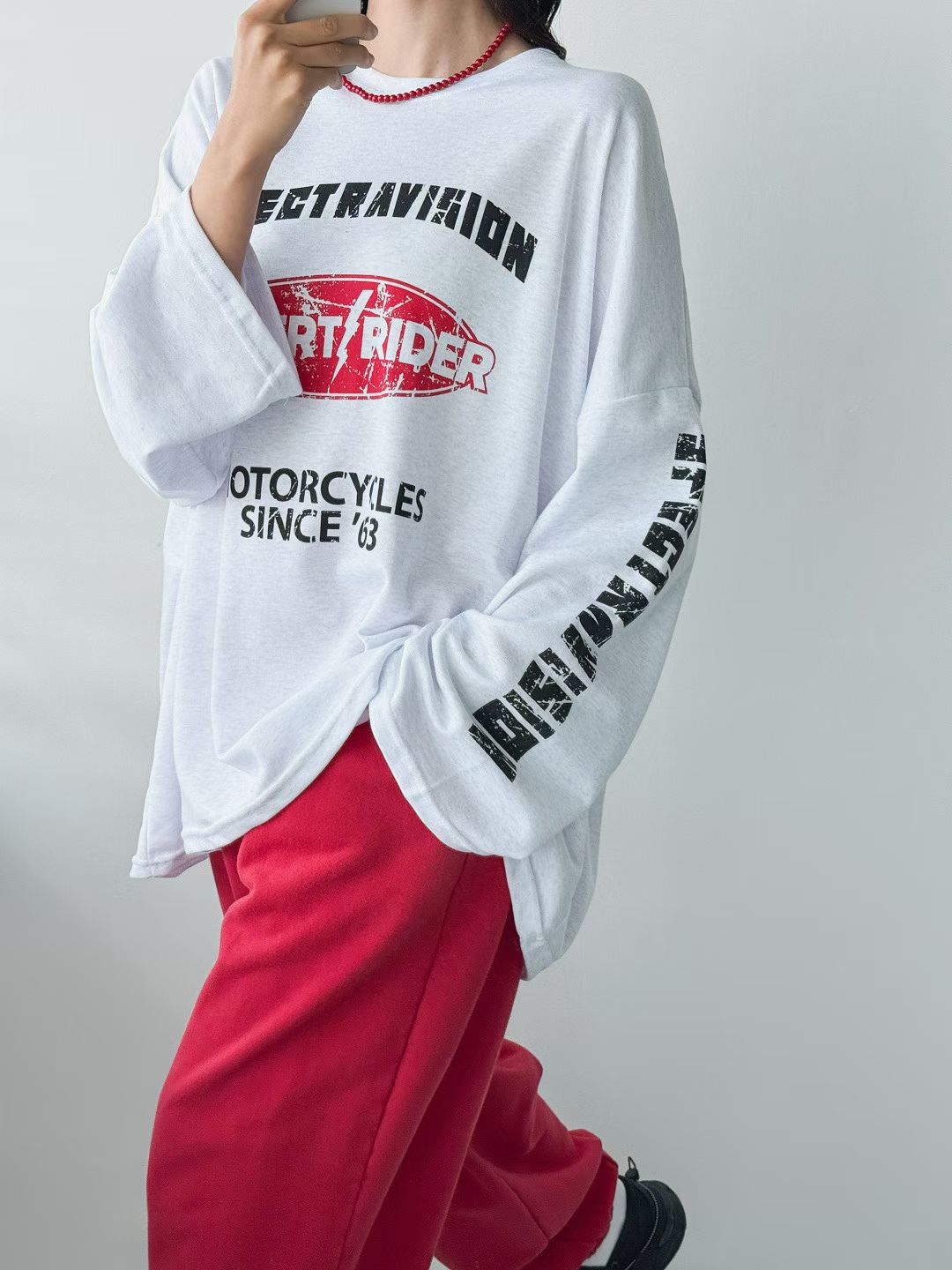 “JESERTRIDER”長袖薄Tee