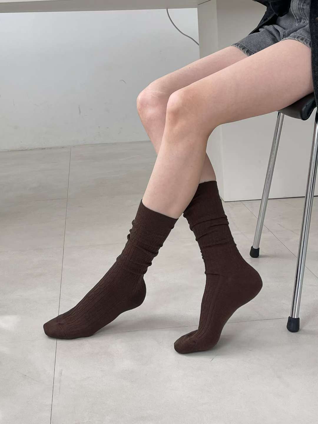 羊毛節節襪 ($100/3對)