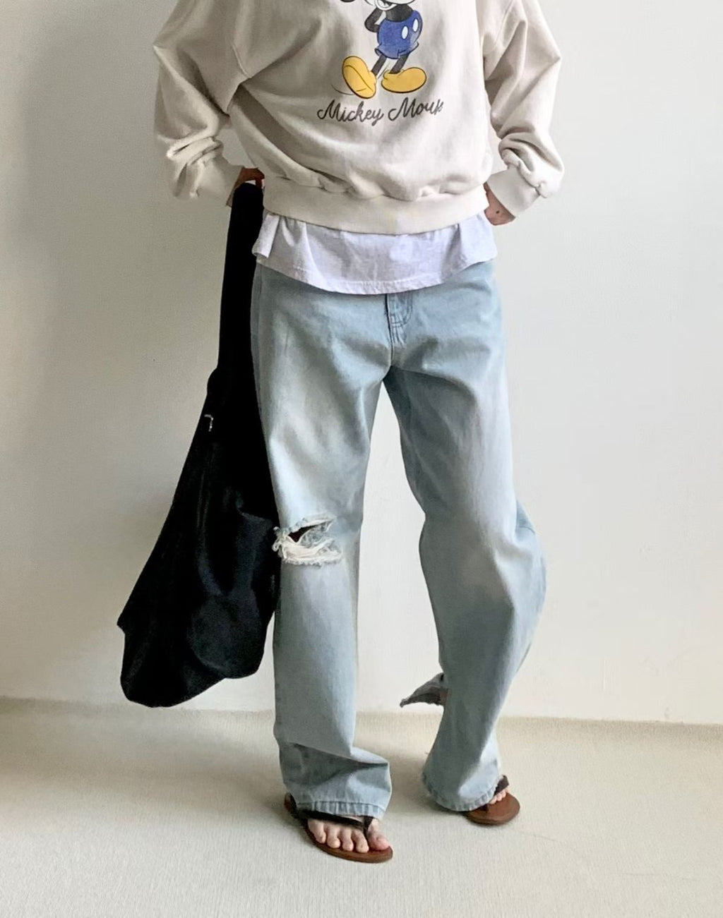淺色洗水爛牛