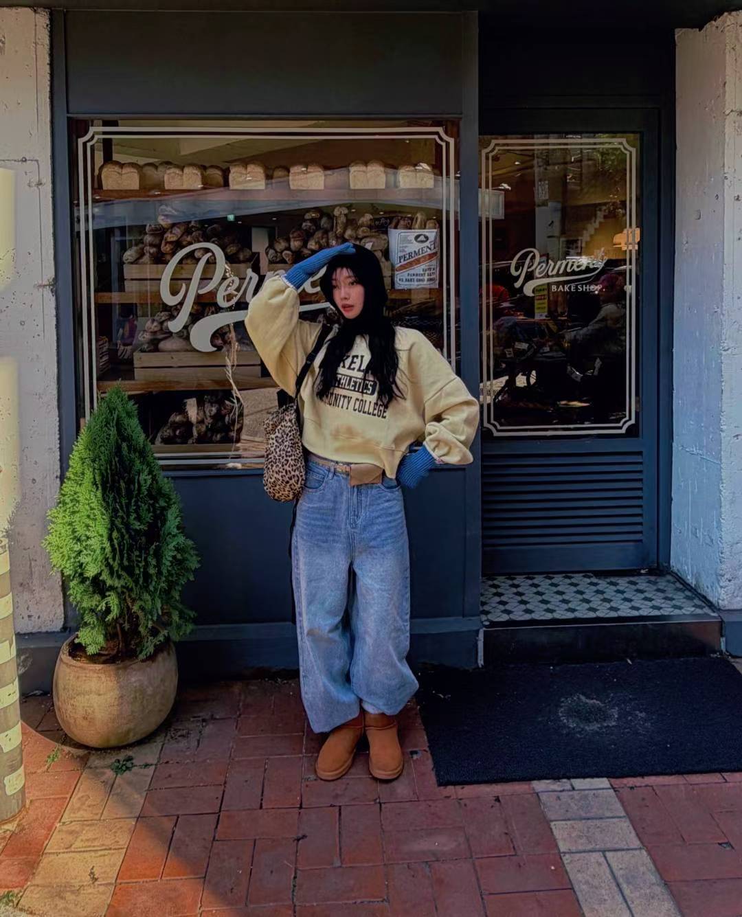 “LAKELADE”抓毛短衛衣