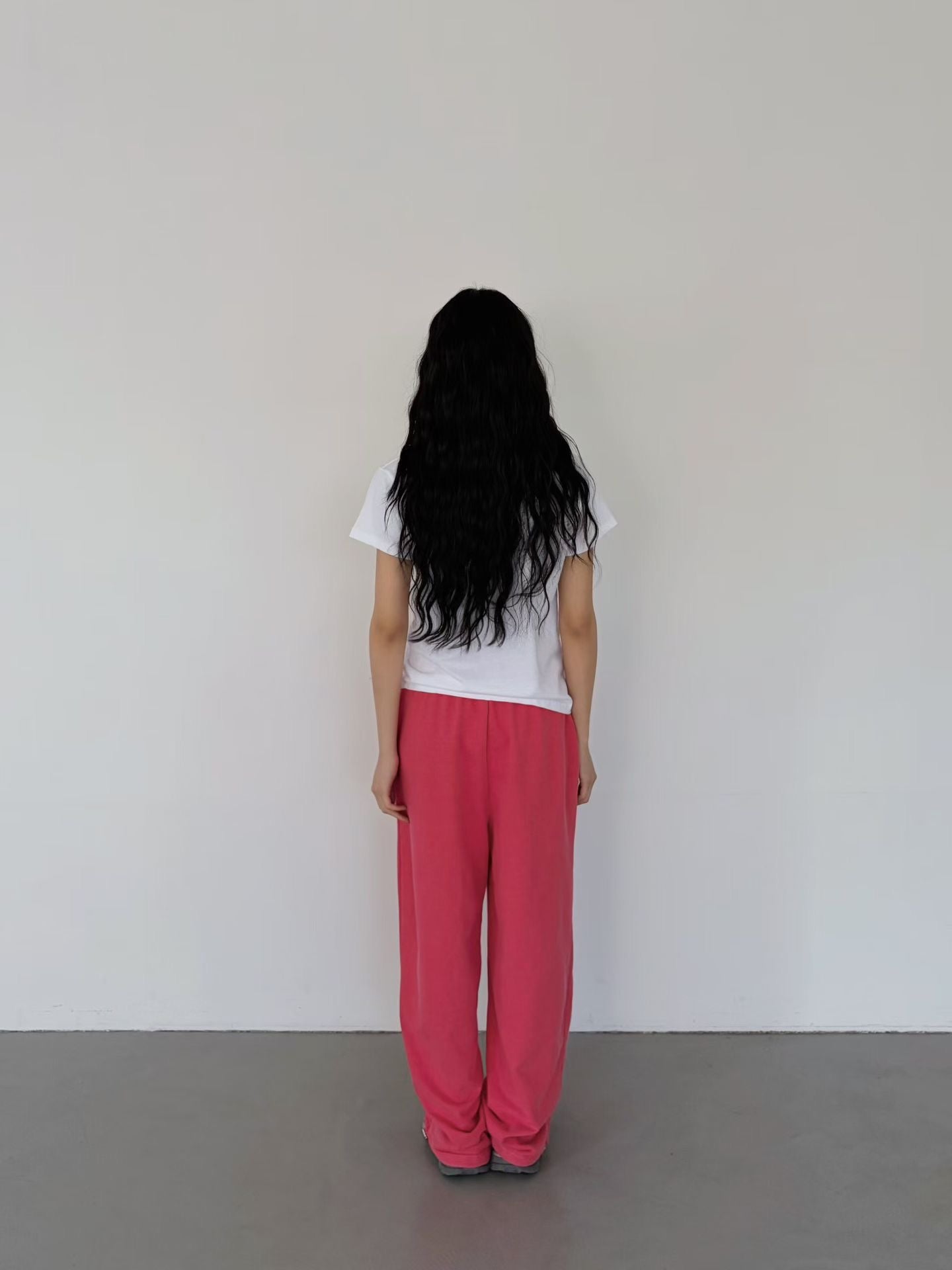 洗水索腳長褲