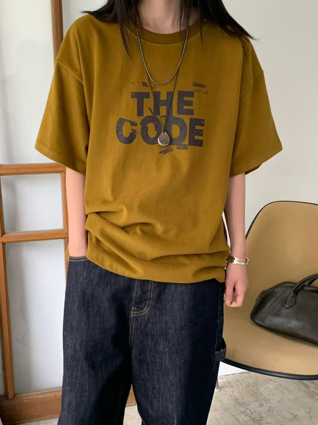 “The Code”長Tee
