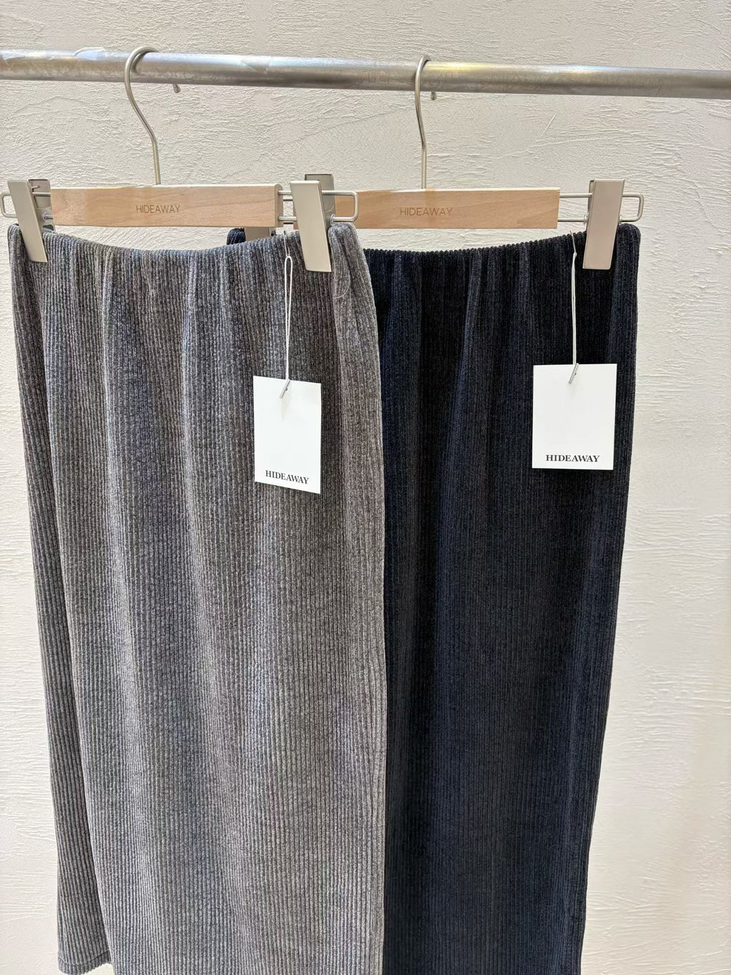 坑紋絨pencial skirt