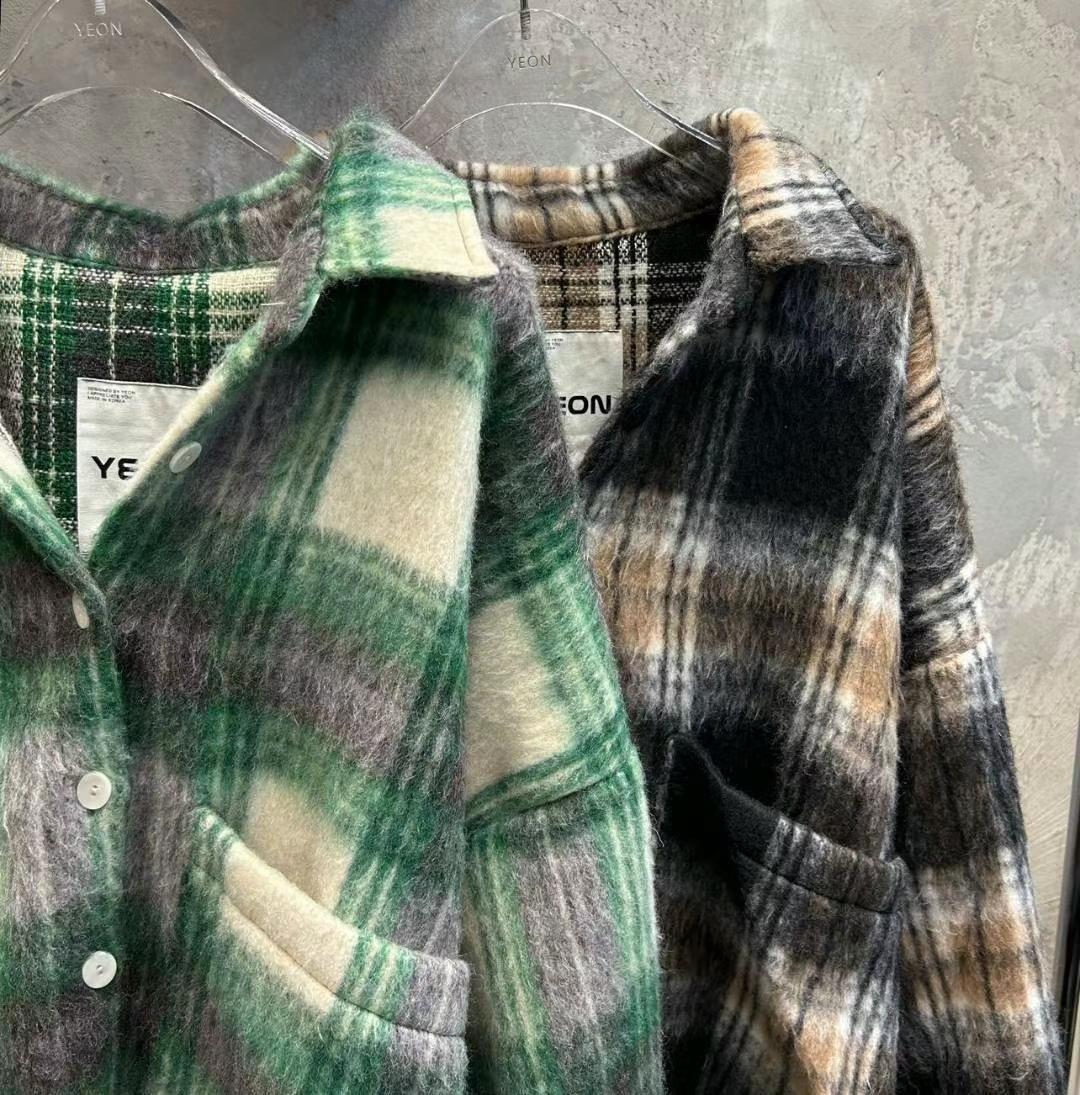 checkered fleece shirt