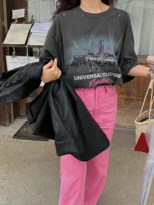 “UNIVERSAL STUDIO”洗水Tee