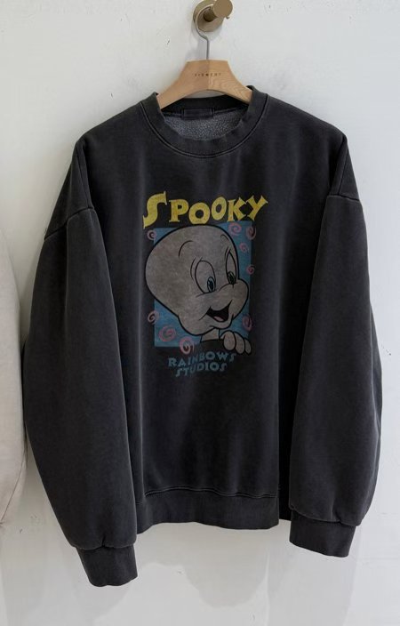 “SPOOKY”洗水衛衣
