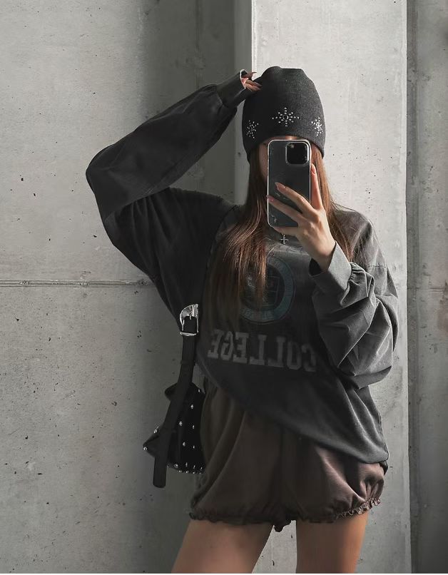 “COLLEGE”長Tee