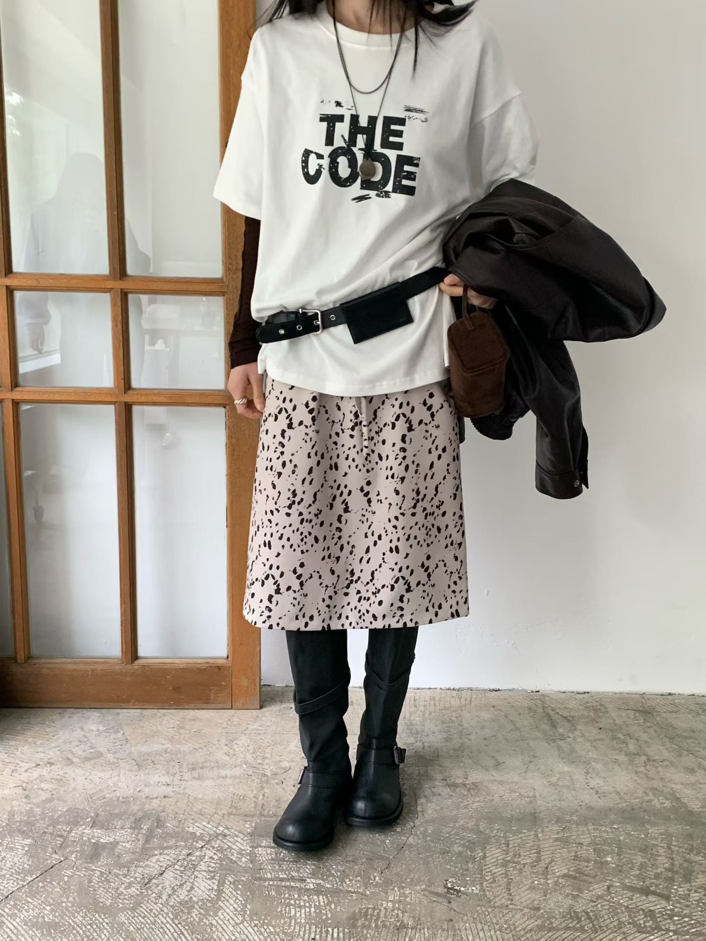 “The Code”長Tee