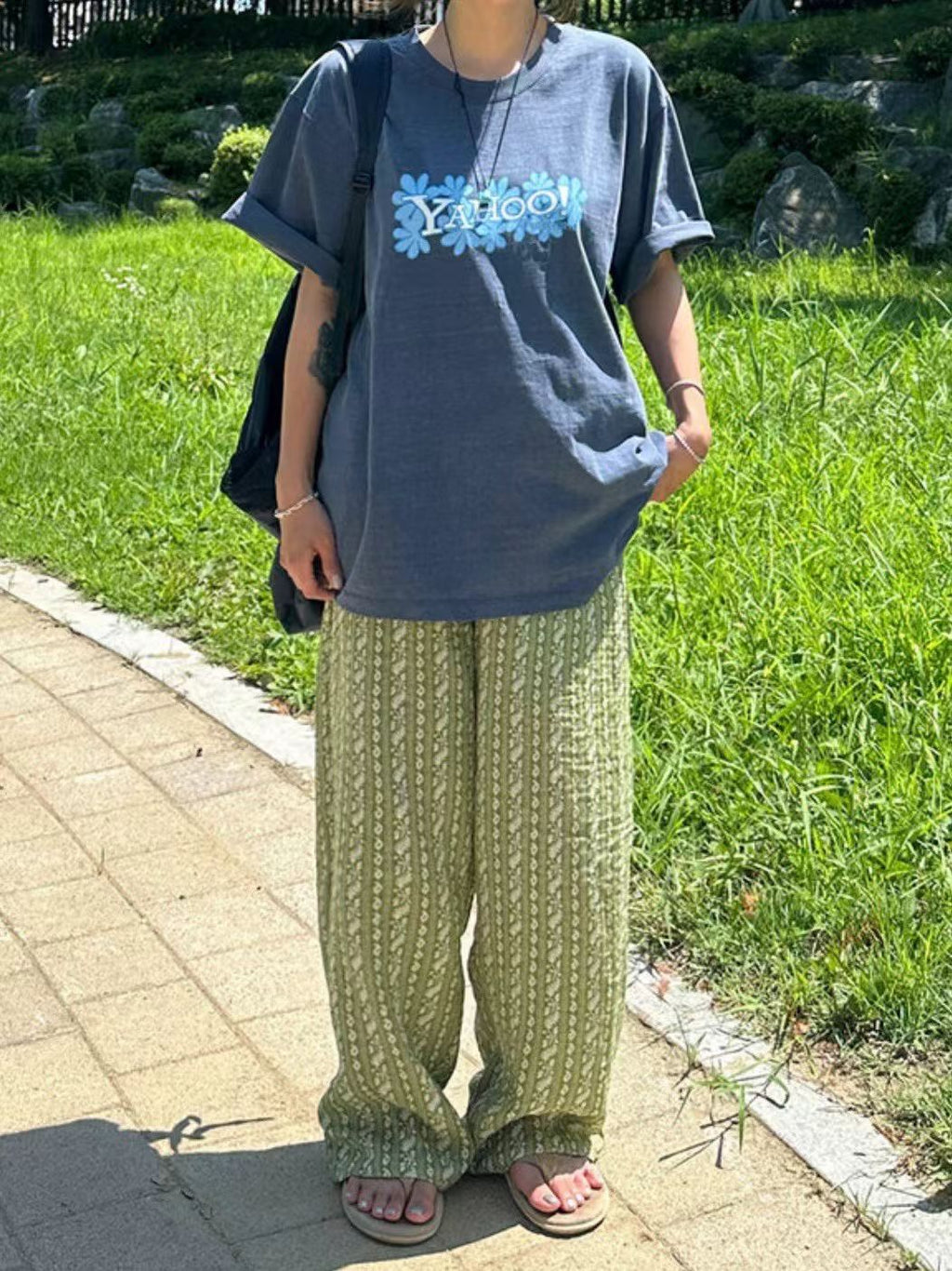 印第安花紋長褲